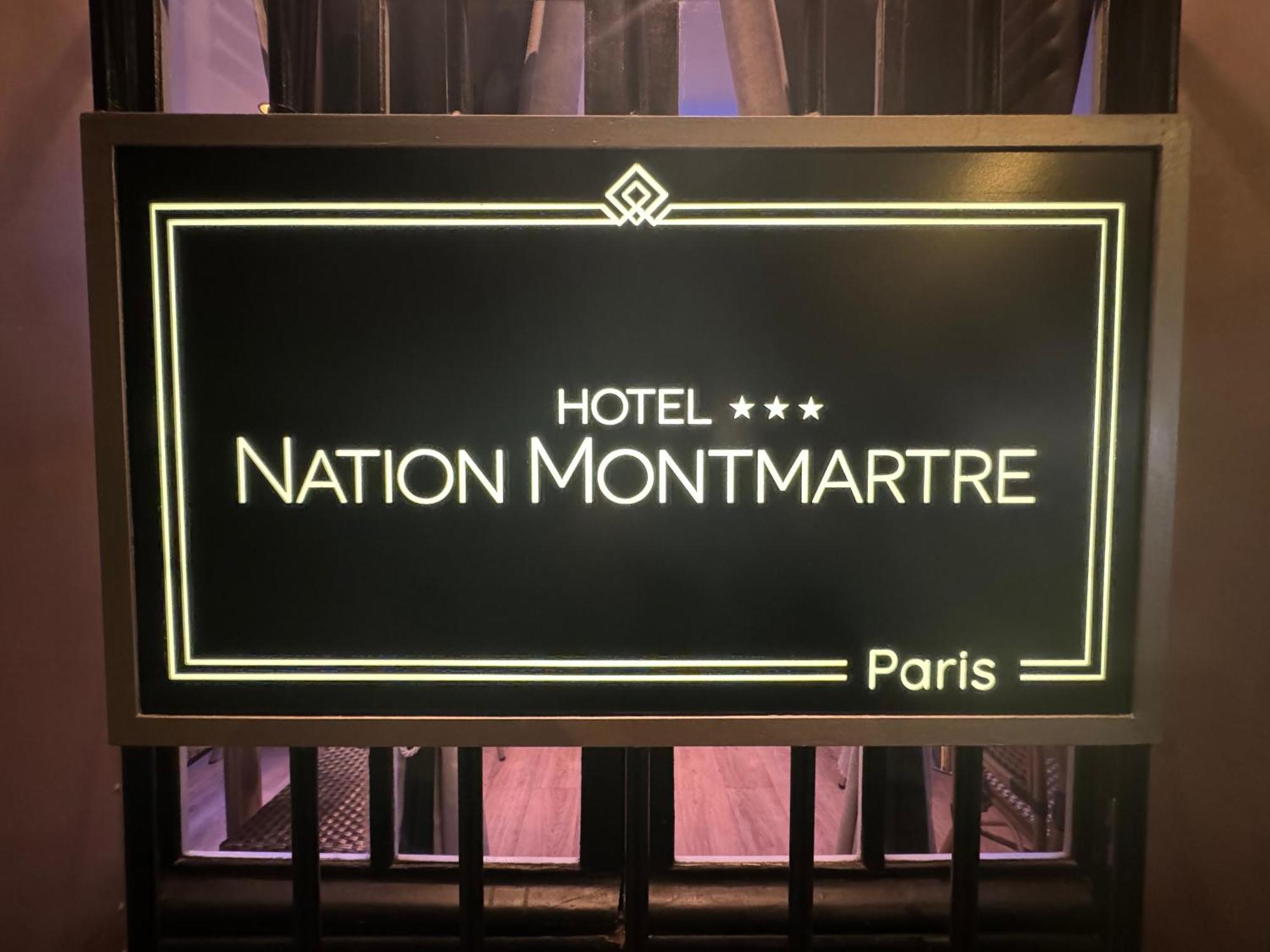 Hotel Nation Montmartre Parigi Esterno foto